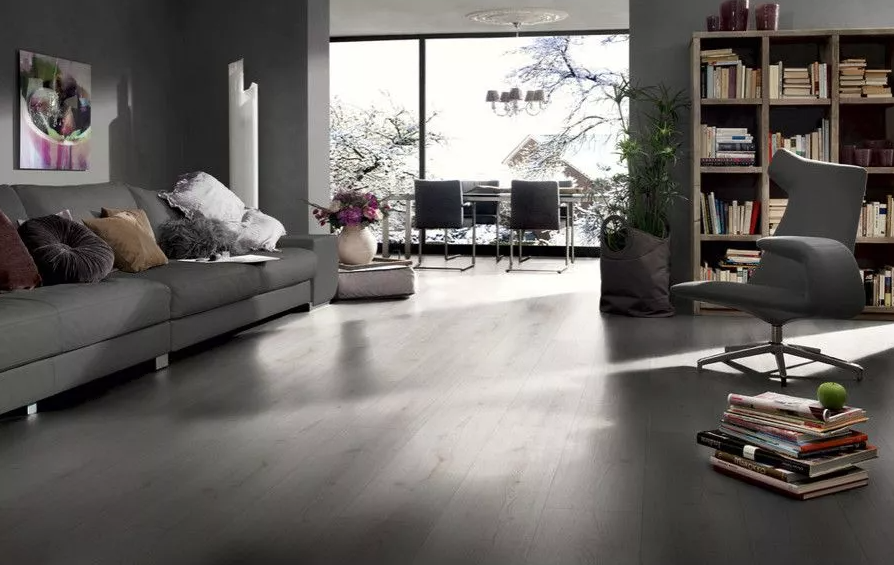 Laminatboden im Wohnzimmer