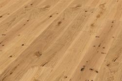 Fertigparkett, Landhausdiele Eiche astig "XL", geölt, 15 (S) x 260 (B) x 2200 (L) mm (3,43m²/PE)