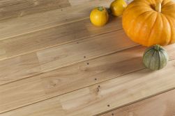 Robinie KD Terrassendielen keilgezinkt, allseit. glatt gehobelt 22 x 120 mm in den Längen 3 m / 4 m