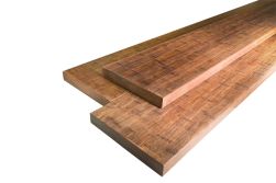 Terrassendielen Bambus Bank/Stufe, französisch und glatt, coffee, 42 x 290 x 2200 mm