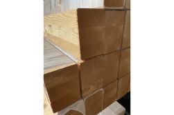 BSH Brettschichtholz, Fichte, KD Trocknung, SI Sichtqualität, GL 24h,  gehobelt, Kanten gefast 120 x 60 mm in 5 und 6 m Länge, 5 St. pro VPE