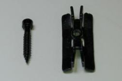 Universal Verbindungs Clips SET / Stahlclip, Befestigungsclipse + Schrauben für WPC und BPC Terrassendielen Packungseinheit je 50 oder 250 Stück (Serie Woodstore)