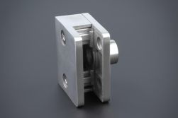 Halter Solarpanel aus Edelstahl für Solarfassade, einseitig, 60 x 50 mm