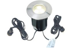 Einbauleuchte MARS, 0,5 W, 1 m Kabel + Stecker, 1 m Kabel + Kupplung, Ø 42 mm, IP 44, A+