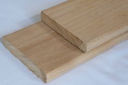 Garapa Terrassendielen, KD, glatt / glatt, 25 x 145 mm in den Längen 2,13 mm / 2,75 m