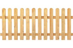 Gartenzaun Holz Kiefer / Fichte 180 x 60 cm (Serie Edewecht)