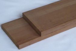 IPE Terrassendielen glatt/glatt KD, 21 x 145 mm in den Längen 2,13 m / 3,05 m