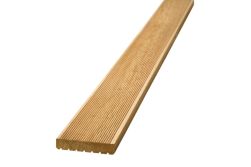 Premium Lärche Terrassendiele, geriffelt / genutet, 27 x 142 mm, verfügbar in den Längen 3,00 m / 4,00 m / 5,10 m