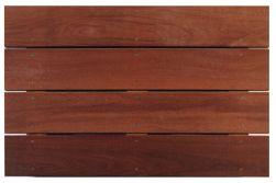 Premium Massaranduba Terrassendielen, 4-seitig glatt, 25 mm x 140 mm, in den Längen von 1,83 m bis 6,10 m, FSC 100%, TSUD-COC-001718-ZZ