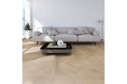 Premium Tafelparkett europäische Eiche, unbehandelt, gebürstet, 19 x 980 x 980 mm (0,96 m² / Paket)