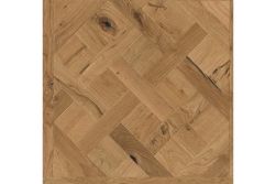 Premium Tafelparkett europäische Eiche, geölt, extrem leicht gebürstet, 19 x 980 x 980 mm (0,96m² / Paket)