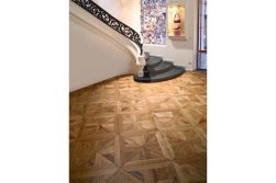 Premium Tafelparkett europäische Eiche, uv geölt, gebürstet, 14 x 390 x 390 mm (1,216 m² / Paket)