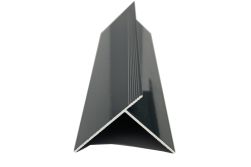 90° Innenecke für Resysta Fassadenplatten in Alu, 4 m lang, anthrazit