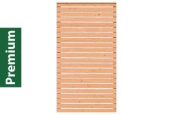 Rhombus Sichtschutz, Premium Douglasie, 98,5 cm (B) x 181 cm (H), Rhombusleisten ca. 24 x 78 mm - natur