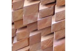 Bongossi Pfähle 40 x 60 mm, sägerau angespitzt, 1,55 / 1,85 / 2,25 m lang