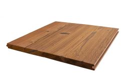 Wandverkleidung Thermotanne, Oberfläche einseitig gezopft, einseitig gebürstet, 30 mm (Stärke) x 262 mm (Breite), Länge: 2,35 m