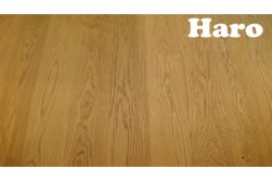 Haro Eiche Natur, Landhausdiele, 13,5 x 180 x 2200 mm, naturaLin plus Naturöl Oberfläche, Holzmaserung mit natürlichen Astanteilen Naturöl strukturiert (Serie 4000 Art. 529497) (3,17 m² / Paket)