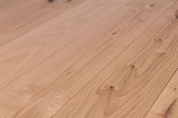 Massivdiele Roteiche 15 x 144 x 2306 mm, roh, Natursortierung, (2,52 m² / Paket)