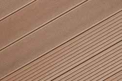 BPC Terrassendiele, Hohlkammerdiele WoodoIbiza 25 x 145 mm, dunkelbraun, in den Längen 2,9 m / 4 m / 5 m