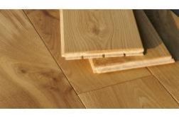 Massivholzdielen Eiche 20 x 186 mm, klar geölt, Länge: 400 - 2000 mm (2,16 m² / Paket)