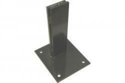 Universal Pfostenträger, pulverbeschichtet, 15 x 15 cm (für alle WPC Zäune)