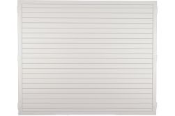 Sichtschutzzaun Kunststoff weiß 180 x 150 cm (Serie Juist)