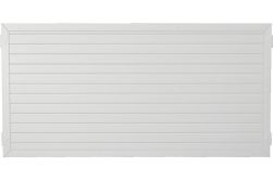 Sichtschutzzaun Kunststoff weiß 180 x 90 cm (Serie Juist)