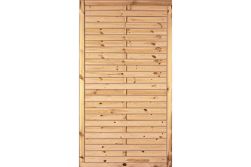 Sichtschutzzaun Holz Kiefer/Fichte 100 x 180 cm (Serie Föhr)