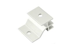 Metallclip für WPC Coex Fassadenverkleidung Serie Classic, 100 Clips + 115 Schrauben