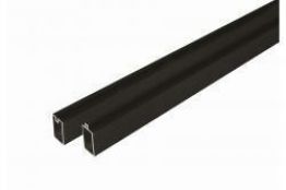 Universal WPC Zaun / Start- und Abschlussprofil anthrazit (2er Set), 20 x 25 x 1805 mm