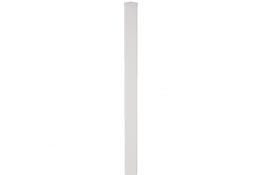 Pfosten Kunststoff 9 x 9 x 240 cm weiß (Serie Juist)
