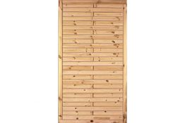 Sichtschutzzaun Holz Kiefer/Fichte 100 x 180 cm (Serie Föhr)