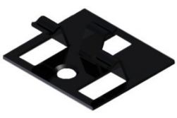 Diele Montage Set - Edelstahl Clip für Bambus Terrassendielen, 100 St.