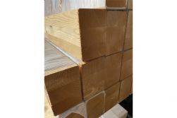 BSH Brettschichtholz, Fichte, KD Trocknung, SI Sichtqualität, GL 24h, gehobelt, Kanten gefast 120 x 80 mm in 5 und 6 m Länge, 5 St. pro VPE