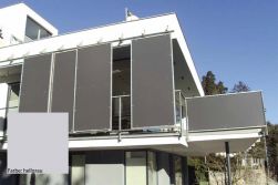 HPL Fassadenplatten, 8 mm, zweiseitiger UV-Schutz, 3050 mm x 1300 mm, Farbe hellgrau (3,965 m² / Platte)