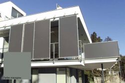 HPL Fassadenplatten, 8 mm, zweiseitiger UV-Schutz, 3050 mm x 1300 mm, Farbe mausgrau (3,965 m² / Platte)