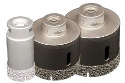 Diamant-Trockenbohrkronen für Keramik, Stein, Granit Ø 30 mm / 60 mm / 90 mm 