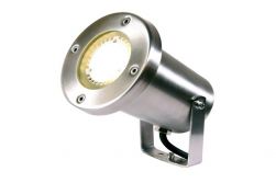 Außenstrahler ATLAS, Edelstahl, 5 Watt, 120 (H) x 140 (L)