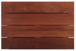 Premium Massaranduba Terrassendielen, 4-seitig glatt, 25 mm x 140 mm, in den Längen von 1,83 m bis 6,10 m, FSC 100 zertifiziert