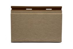 Resysta Fassadenverkleidung, 15 mm (Stärke) x 150 mm (Deckbreite) in Natur in den Längen 3 m und 4 m