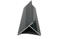 90° Innenecke für Resysta Fassadenplatten in Alu, 4 m lang, anthrazit