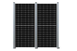 Komplettlösung Solarzaun als Sichtschutz! - Benötigen Sie eine Individuallösung? Wir helfen gerne!