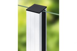 Gummidichtung zweiteilig, schwarz, Rolle 15 lfm