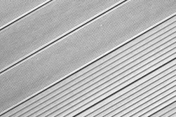 BPC Terrassendiele, Hohlkammerdiele WoodoIbiza 25 x 145 mm, grau, in den Längen 2,9 m / 4 m / 5 m