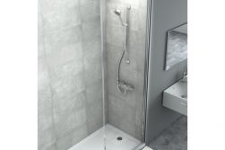 Wandpaneele Kunststoff, Greige, wasserfeste Wandverkleidung für Küche und Bad, Wandfliese selbstklebend, 600 mm x 300 mm x 4 mm, (1,62 m² / Paket)