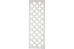 Rankgitter Kunststoff weiß 60 x 180 cm (Serie Juist)