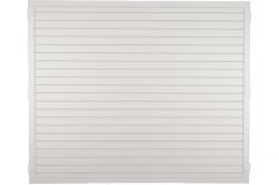 Sichtschutzzaun Kunststoff weiß 180 x 150 cm (Serie Juist)