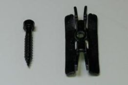 Universal Verbindungs Clips SET / Stahlclip, Befestigungsclipse + Schrauben für WPC und BPC Terrassendielen Packungseinheit je 50 oder 250 Stück (Serie Woodstore)
