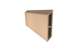 Resysta Fassade Rhombusleiste, 105 x 20 mm, in den Längen 3,00 m und 4,00 m 
