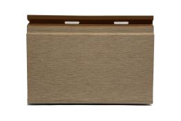 Resysta Fassadenverkleidung, 15 mm (Stärke) x 150 mm (Deckbreite) in Natur in den Längen 3 m und 4 m